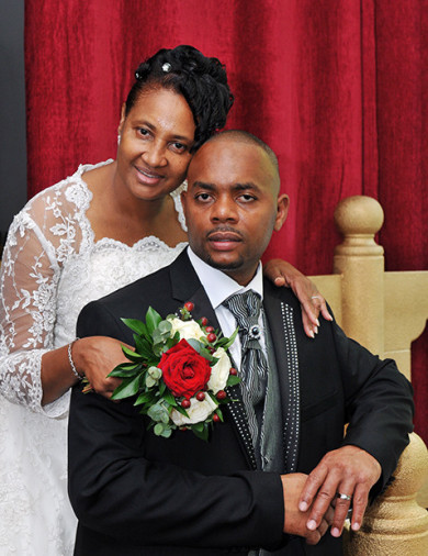 Wedding Photo - Husband and Wife